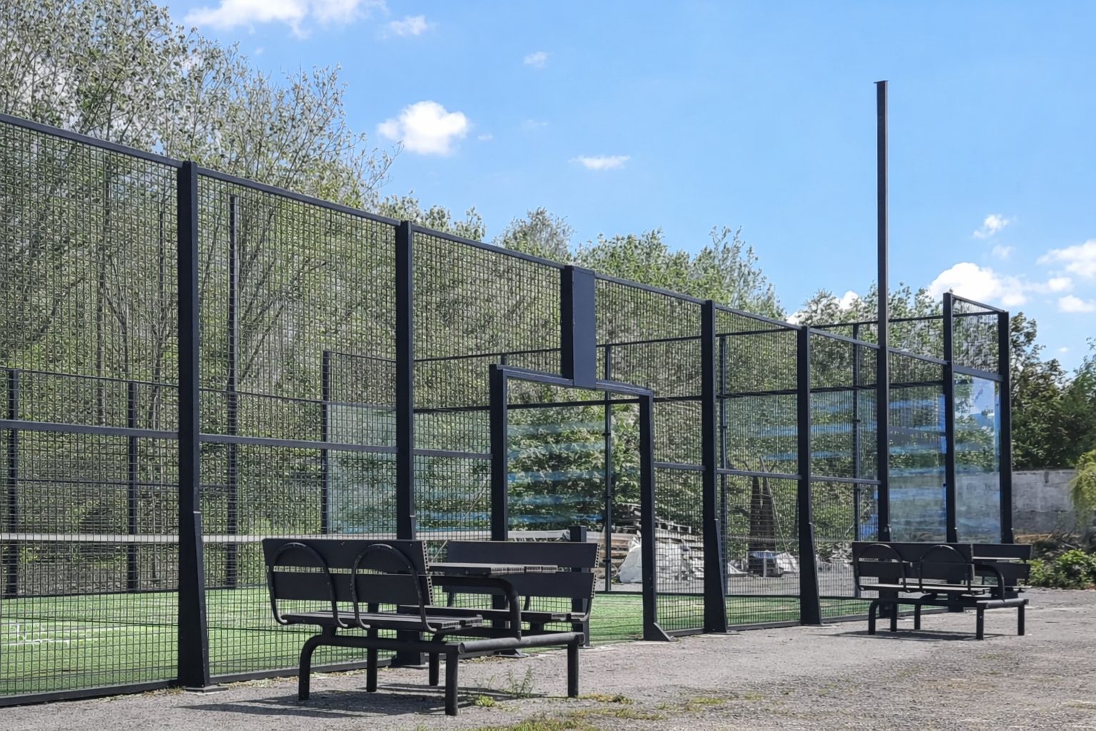 Terrain de padel extérieur